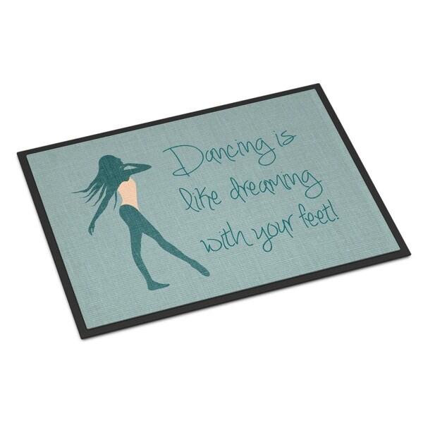 Carolines Treasures 24 x 36 in. Dancing is Like Dreaming No.2 Indoor or Outdoor Mat BB5380JMAT - main